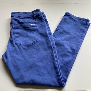 White House Black Market medium blue jeans. Size 10R.